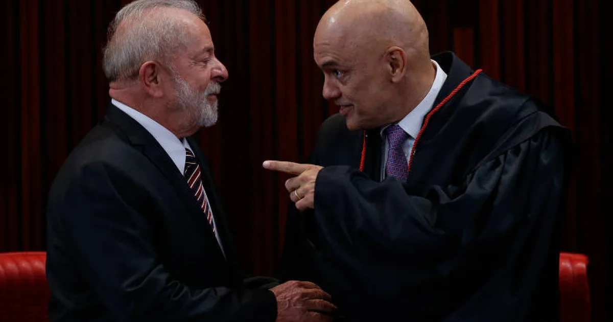 O convite de Lula para Alexandre de Moraes, após evento no Planalto