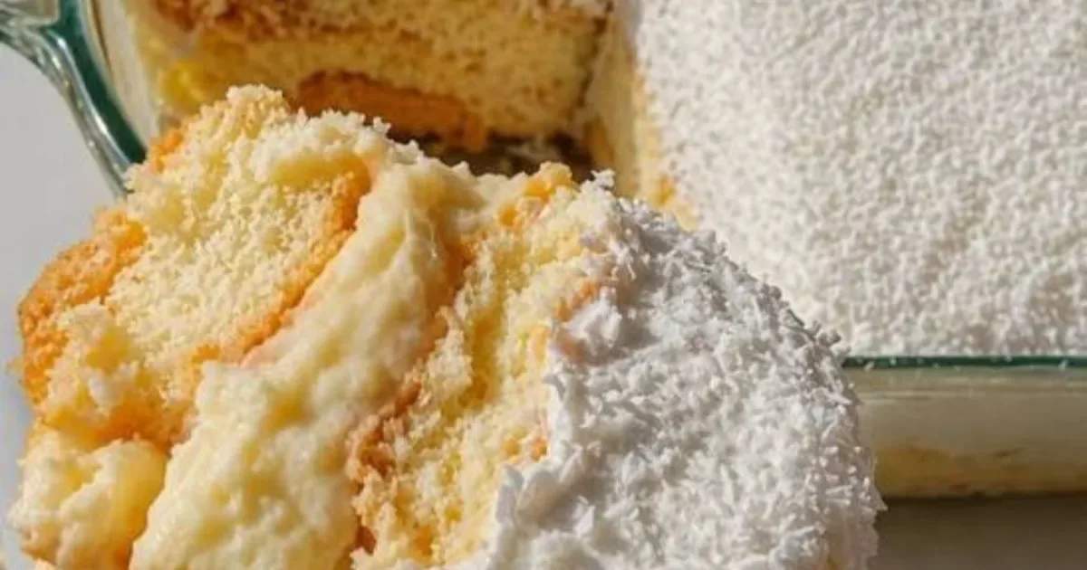O nome é curioso, mas o sabor conquista: veja como fazer a famosa Sobremesa Fralda de Anjo bem cremosa e geladinha!