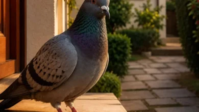 Pombo apareceu na sua casa? Descubra o que isso pode significar