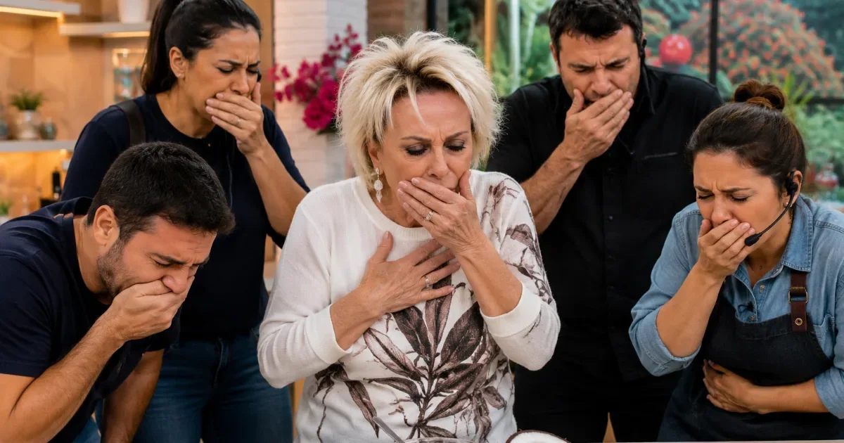 Receita preparada por Ana Maria Braga termina em susto