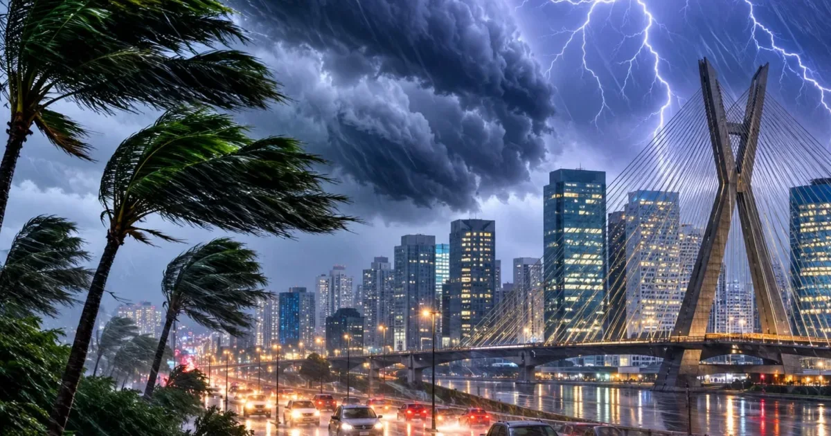 São Paulo entra em alerta com chegada de frente fria