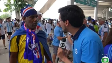 Surpresa no ar: repórter da TV Globo entrevista pai de Vozinha sem saber