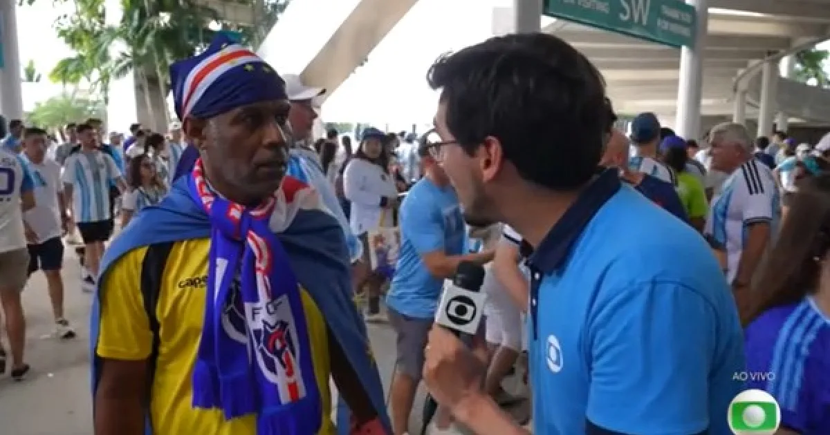 Surpresa no ar: repórter da TV Globo entrevista pai de Vozinha sem saber