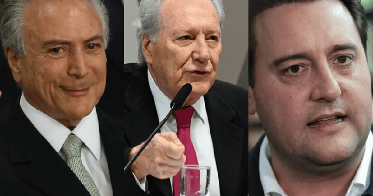 Temer, Lewandowiskk, Ratinho Jr. aparecem na nova lista de ‘beneficiados’ de Vorcaro