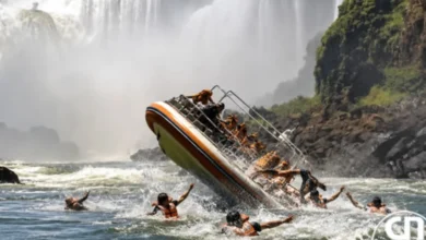 Turista perde a vida após barco virar durante passeio nas Cataratas do Iguaçu
