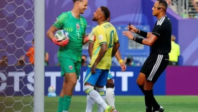 Veja o que Neymar disse ao goleiro da Noruega