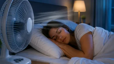 Você dorme com o ventilador ligado?
