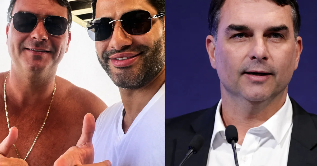 Vorcaro é questionado sobre foto de Flávio Bolsonaro com Sicário