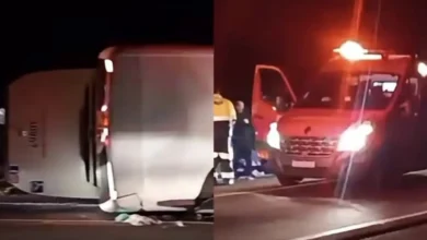 Acidente com ônibus deixa um morto e 45 feridos na BR-277, no Paraná