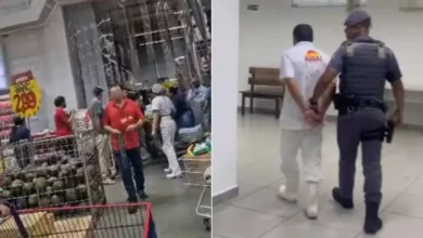 Açougueiro é preso após ferir três colegas em supermercado e revela motivação às autoridades