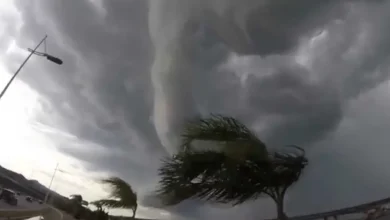 Alerta máximo: ciclone-bomba provoca ventos fortes e frio intenso