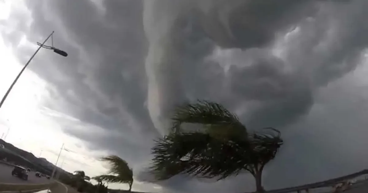 Alerta máximo: ciclone-bomba provoca ventos fortes e frio intenso