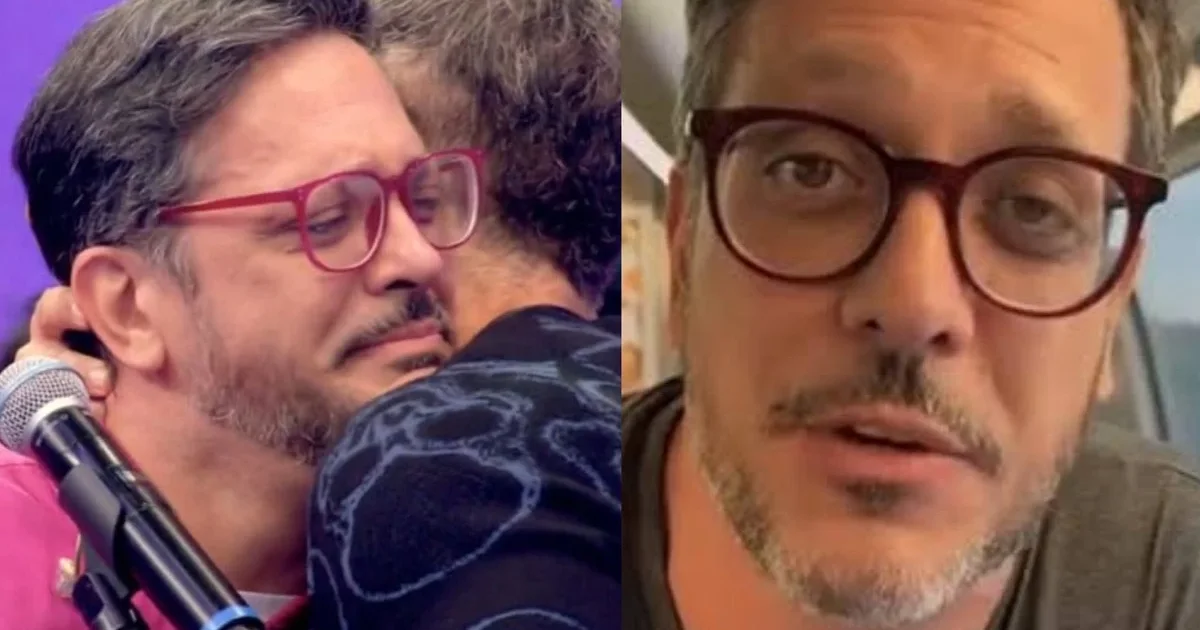 Após momento no palco do Caldeirão, Lucio Mauro Filho se manifesta nas redes sociais