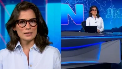 Atitude de Renata Vasconcellos com candidato à presidência dá o que falar
