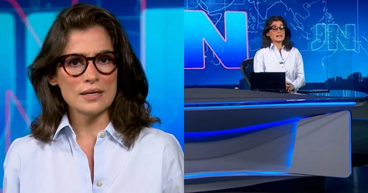 Atitude de Renata Vasconcellos com candidato à presidência dá o que falar