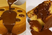 Bolo Bomba de Chocolate: massa fofinha, ganache escondida e cobertura cremosa essa receita merece ser salva