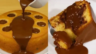 Bolo Bomba de Chocolate: massa fofinha, ganache escondida e cobertura cremosa essa receita merece ser salva