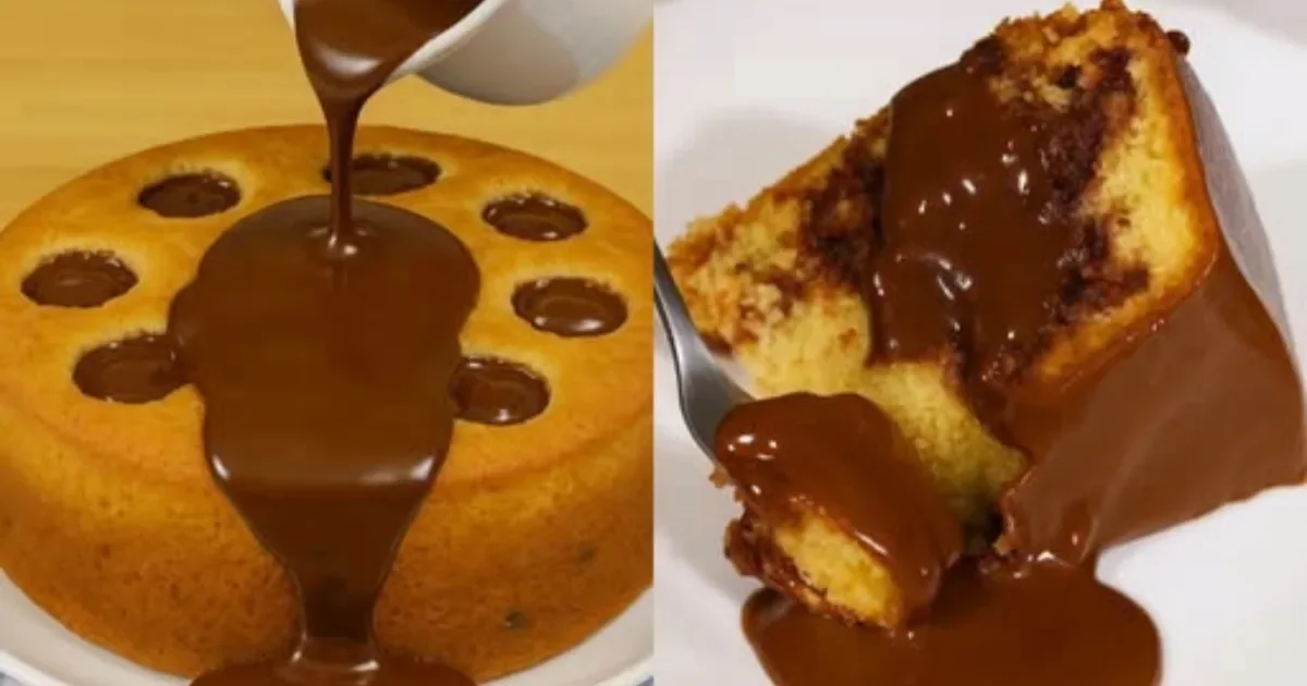 Bolo Bomba de Chocolate: massa fofinha, ganache escondida e cobertura cremosa essa receita merece ser salva