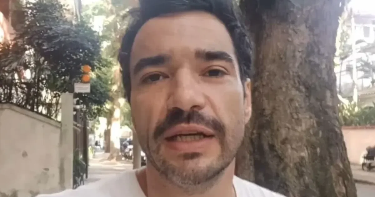 Caio Blat compartilha reflexão sobre o uso de telas e a rotina dos filhos