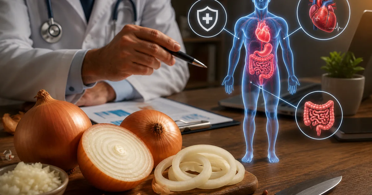 Cebola no prato todos os dias: conheça os benefícios para o coração
