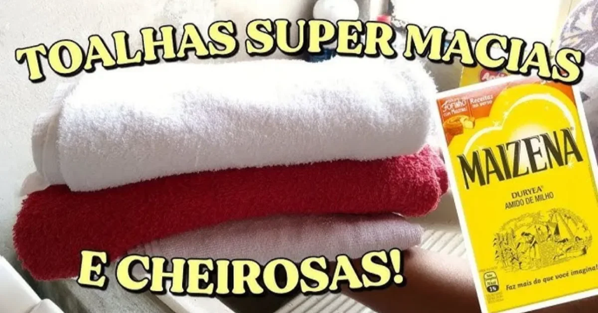Com esse truque doméstico suas toalhas ficam 10 vezes mais macias