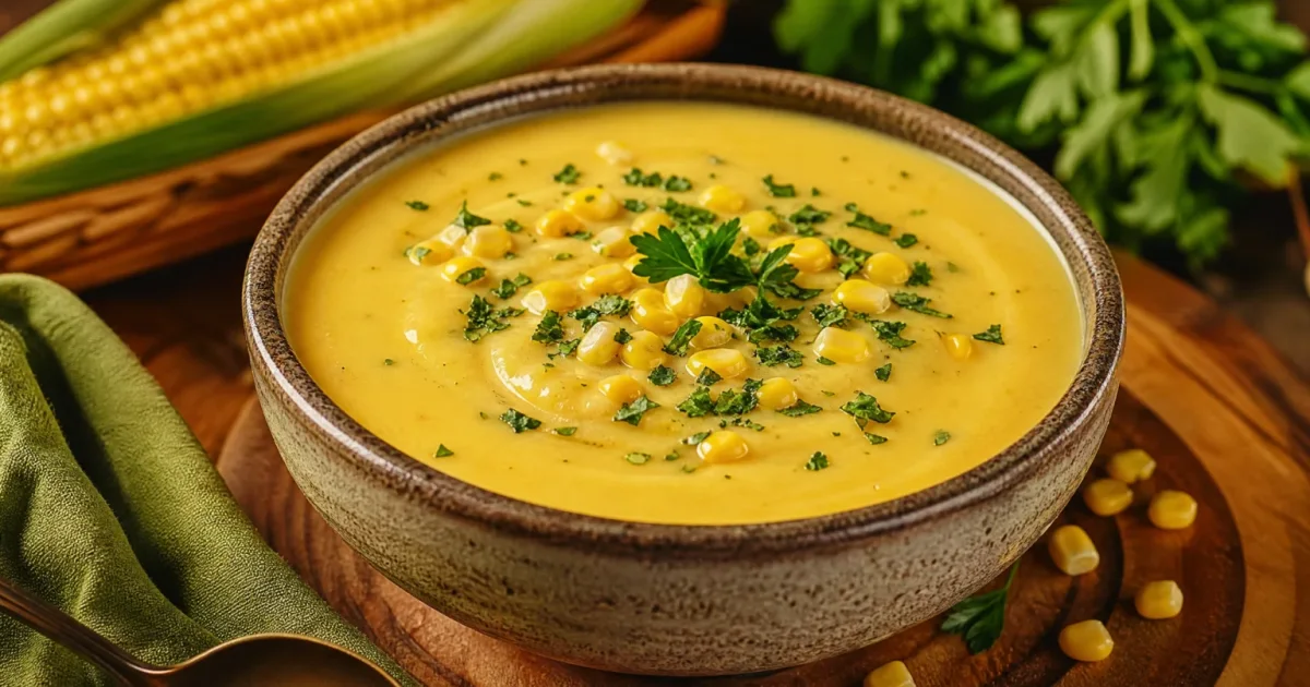Creme de milho cremoso e fácil: receita simples que transforma qualquer refeição