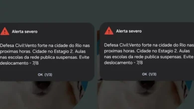 Defesa Civil do RJ faz novo alerta para ventos fortes e chuva; veja os cuidados