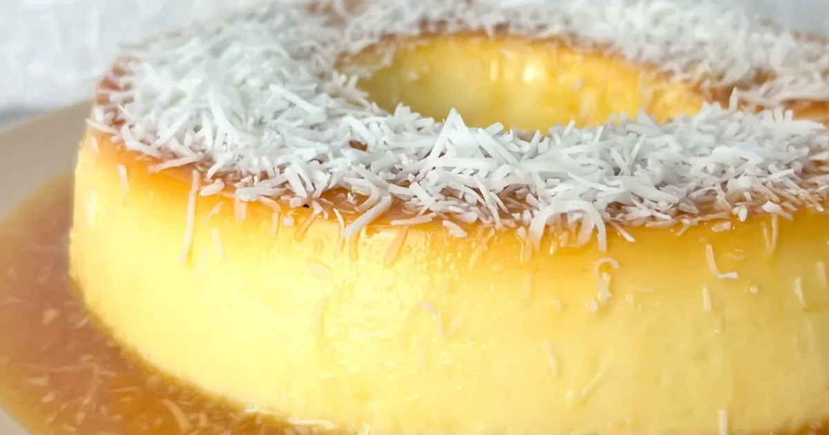 Descobri um jeito de fazer pudim de coco sem forno e o resultado ficou tão cremoso que virou tradição aqui em casa