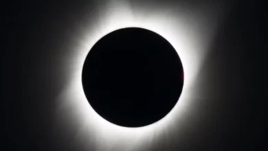Eclipse solar do sol poderá ser visto em boa parte do mundo e o dia vira noite