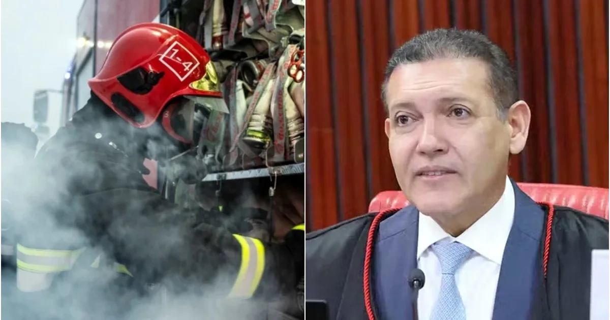 Emergência no Lago Sul: Bombeiros contêm incêndio na residência de Nunes Marques