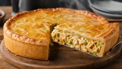 Empadão de frango cremoso que derrete na boca: veja o segredo da massa perfeita
