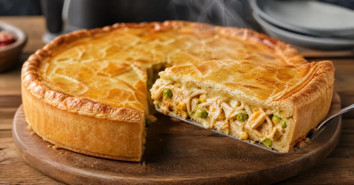 Empadão de frango cremoso que derrete na boca: veja o segredo da massa perfeita