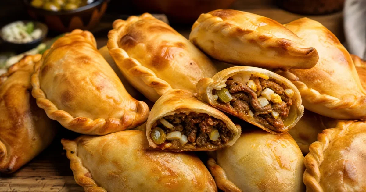 Empanada Argentina de Carne: Massa Crocante e Recheio Suculento