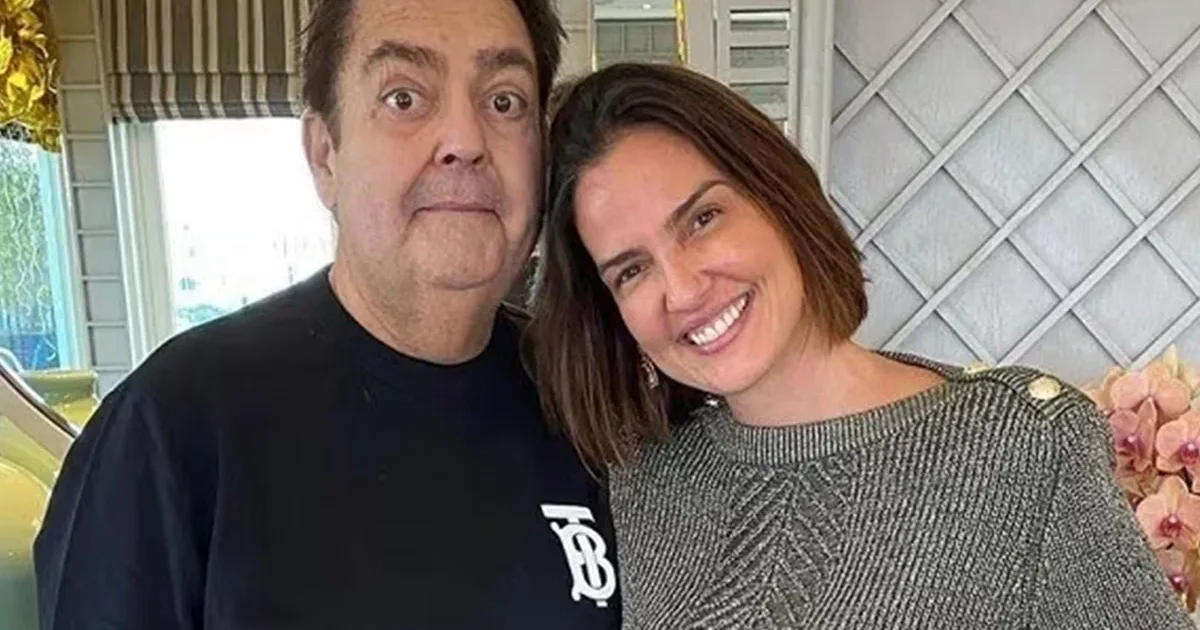 Esposa de Faustão faz revelação sobre recuperação do apresentador