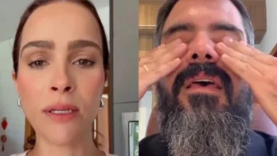 Esposa de Juliano Cazarré se manifesta após nova internação da filha no CTI