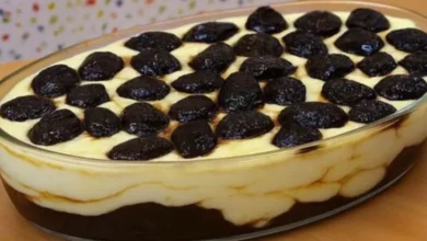 Esse é o pavê que transforma coco e ameixa em uma sobremesa de outro nível e o preparo é muito mais fácil do que parece