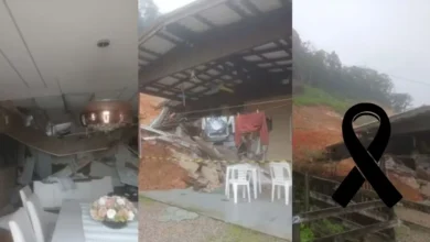 Falece menina de apenas 10 anos que foi atingida por deslizamento de terra