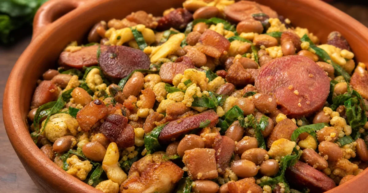 Feijão tropeiro tradicional mineiro: receita completa, saborosa e fácil de preparar