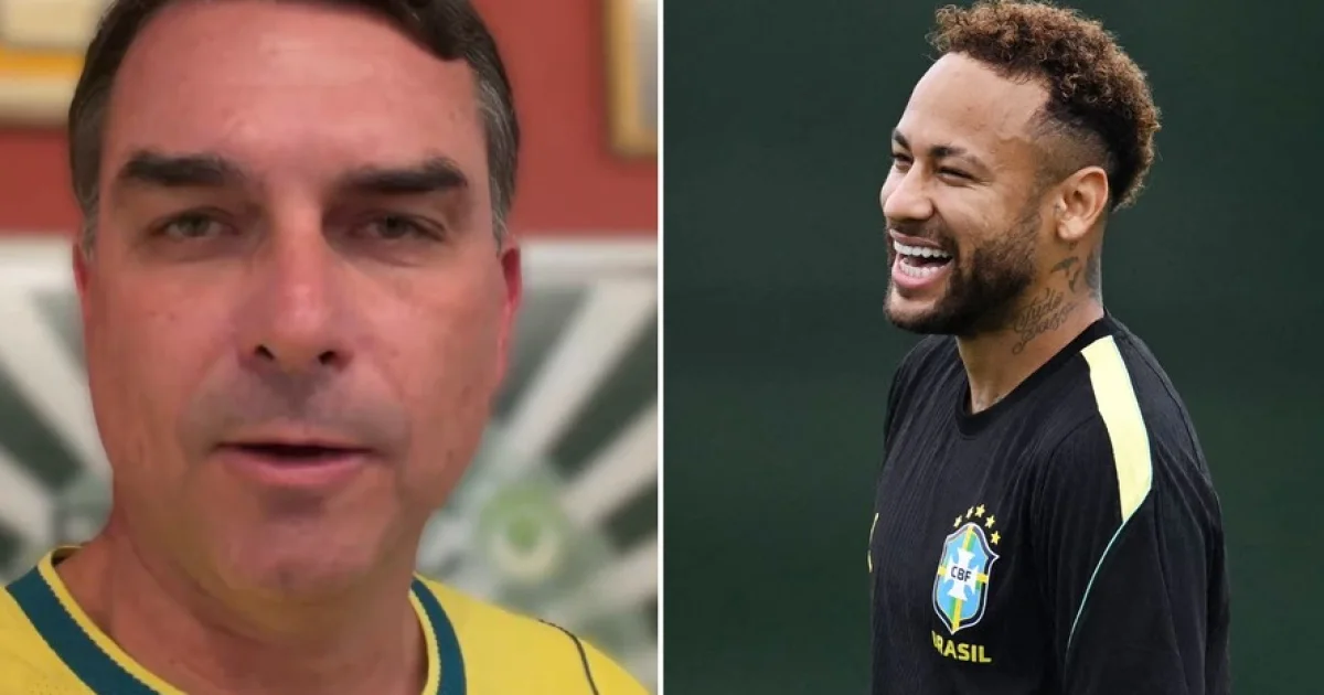 Flávio Bolsonaro se reúne com Neymar e atitude surpreende durante encontro