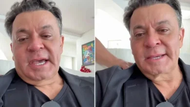 Frank Aguiar não poupa as lágrimas ao contar sobre ausência em sepultamento