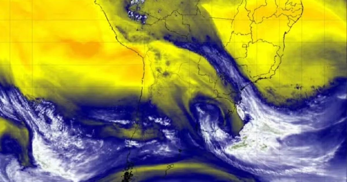 Frente frita traz ventania para o Sudeste e o frio pode chegar em diversos estados