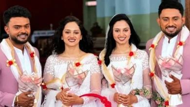 Gêmeos se casam com gêmeas em cerimônia com padres e coroinhas gêmeos