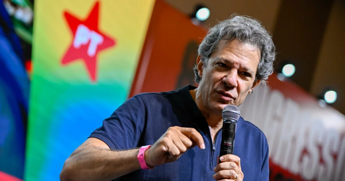 Haddad reage a Datafolha com Tarcísio à frente: “Meio esquisito”
