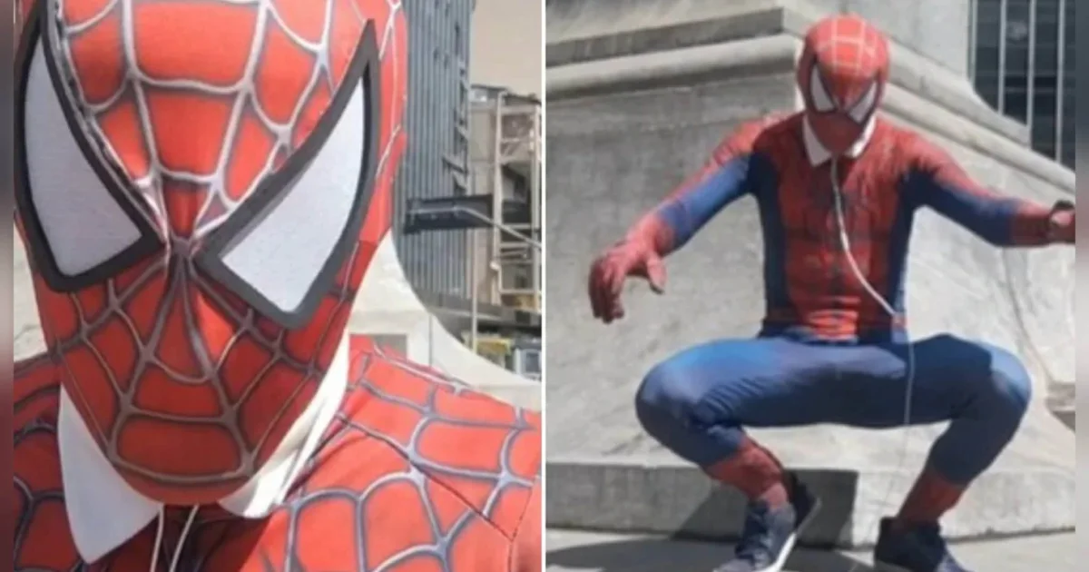 Homem-Aranha dançarino viraliza em BH e chama atenção