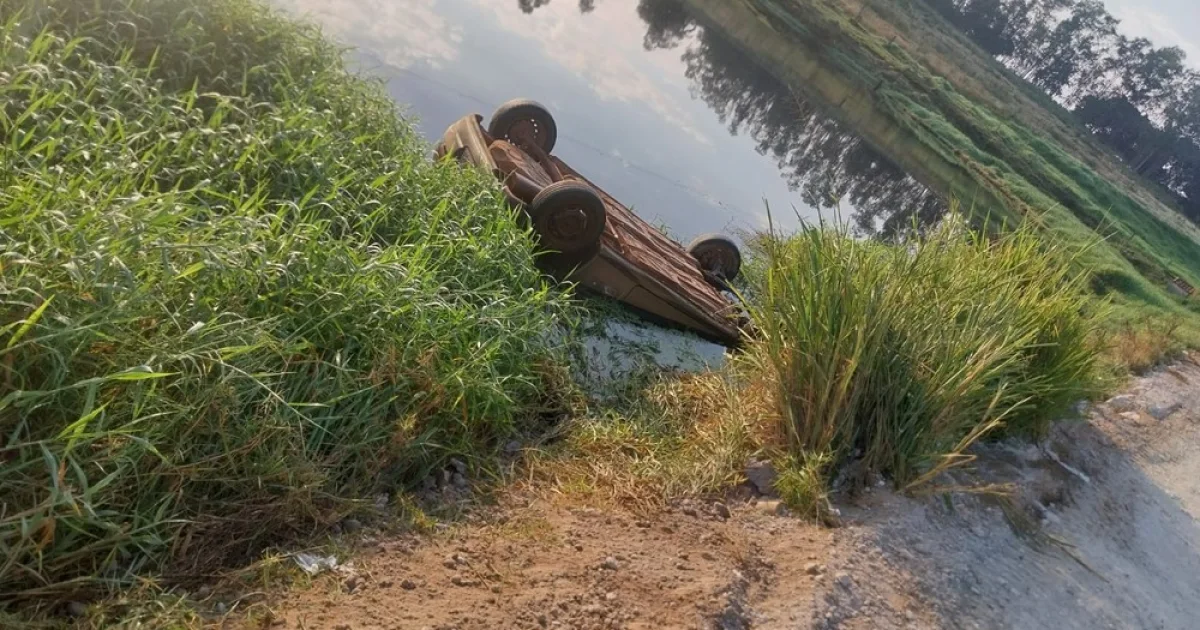 Homem de 51 anos é encontrado morto dentro de carro capotado no Rio Guareí​​​​​​​​​​​​​​​​​​​​​​​​​​​​​​​​​​​​​​​​​​​​​​​​​​