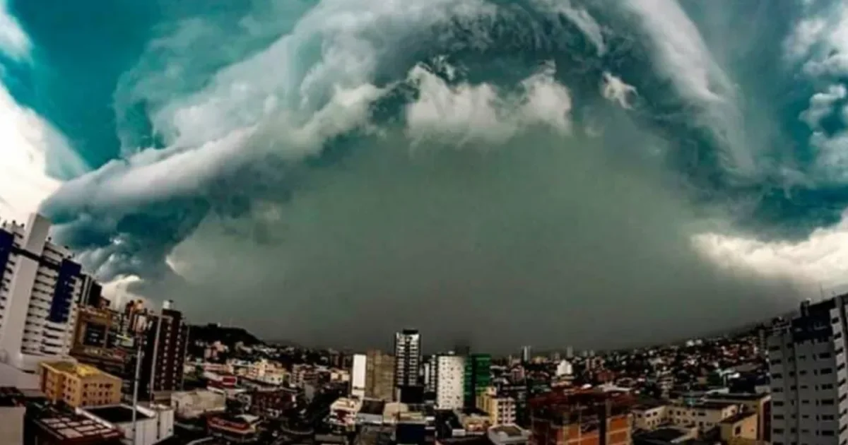 Inmet faz alerta para possível ciclone bomba