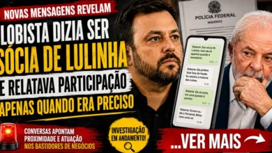 Lobista dizia ser sócia de Lulinha e relatava participação pontual, segundo mensagens analisadas pela PF