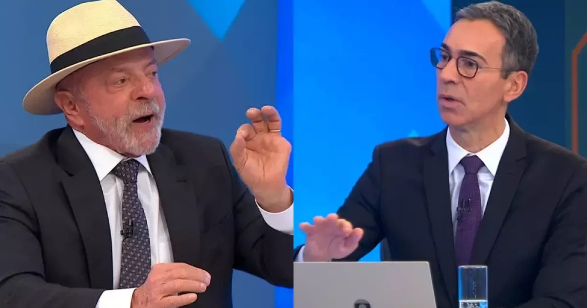 Lula critica cobertura da Globo durante entrevista e César Tralli responde ao presidente