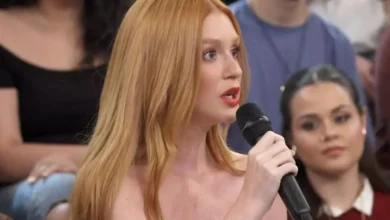 Marina Ruy Barbosa participa do Altas Horas e forma de falar levanta suspeitas