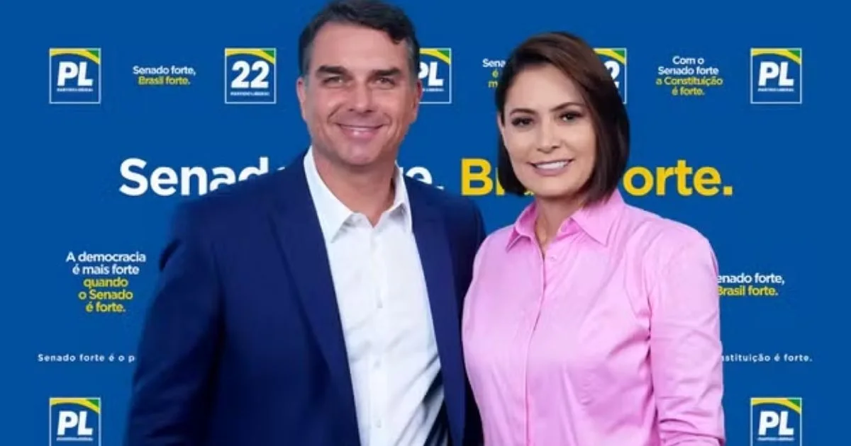 Michelle Bolsonaro diz se crise com Flávio é página virada ou não